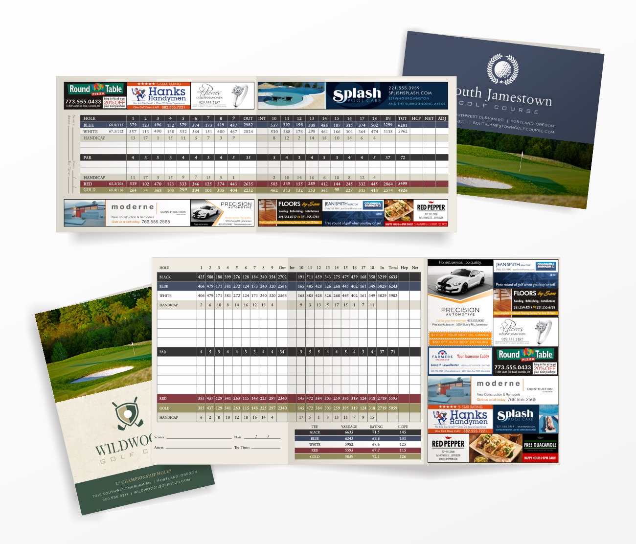 BirdsOfGolf scorecard reference